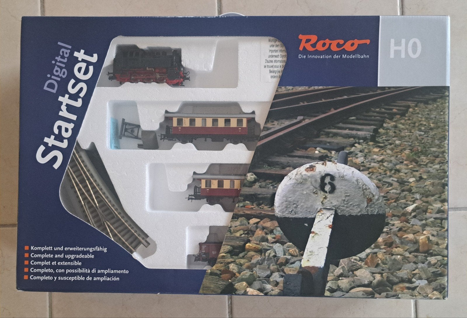 Roco 51259 H0 Digitale Startset - Treinset, Treinset, Gelijkstroom, Ophalen of Verzenden, Zo goed als nieuw