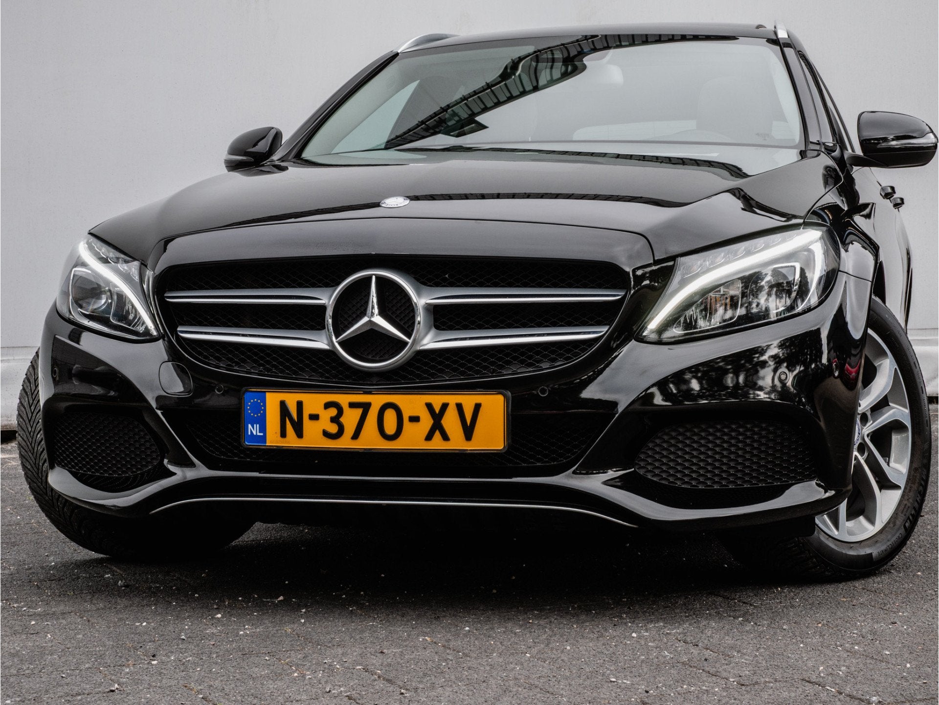 Mercedes-Benz C-Klasse Estate 180 Prestige Trekhaak/ Luchtve, Auto's, Automaat, Achterwielaandrijving, Met garantie (alle), Leder en Stof