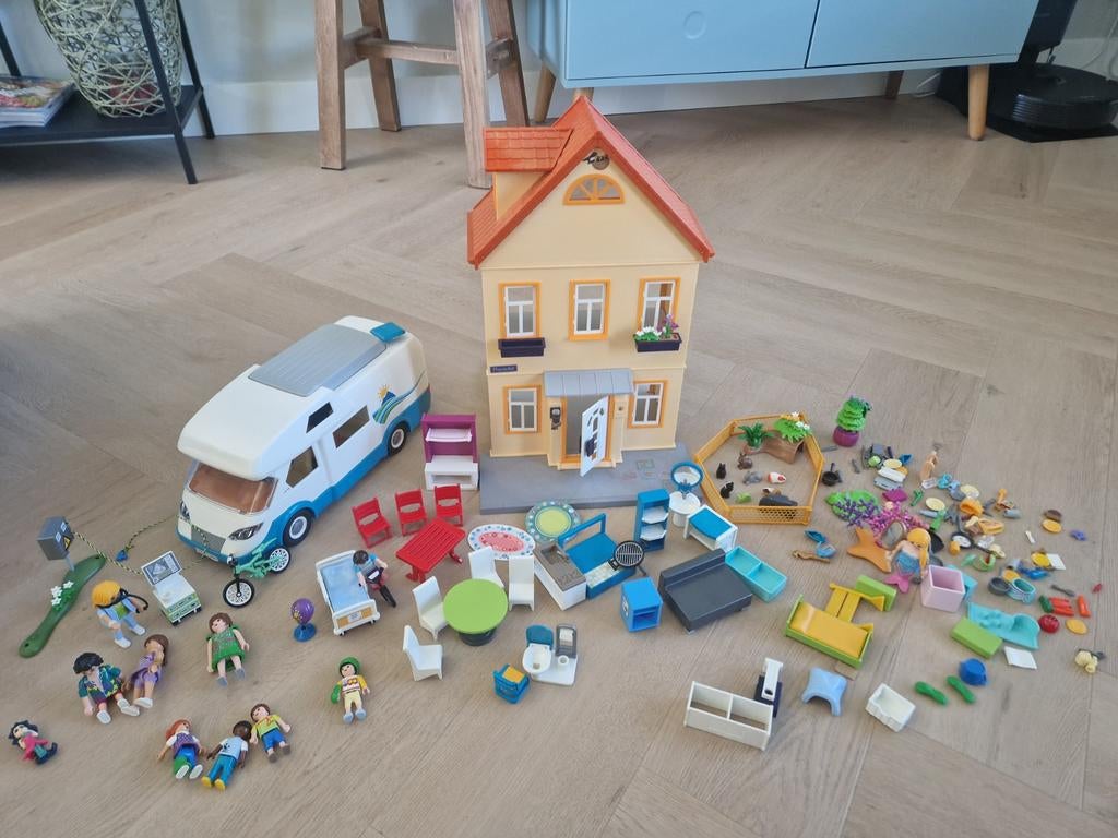 Playmobil verzameling, Ophalen, Gebruikt