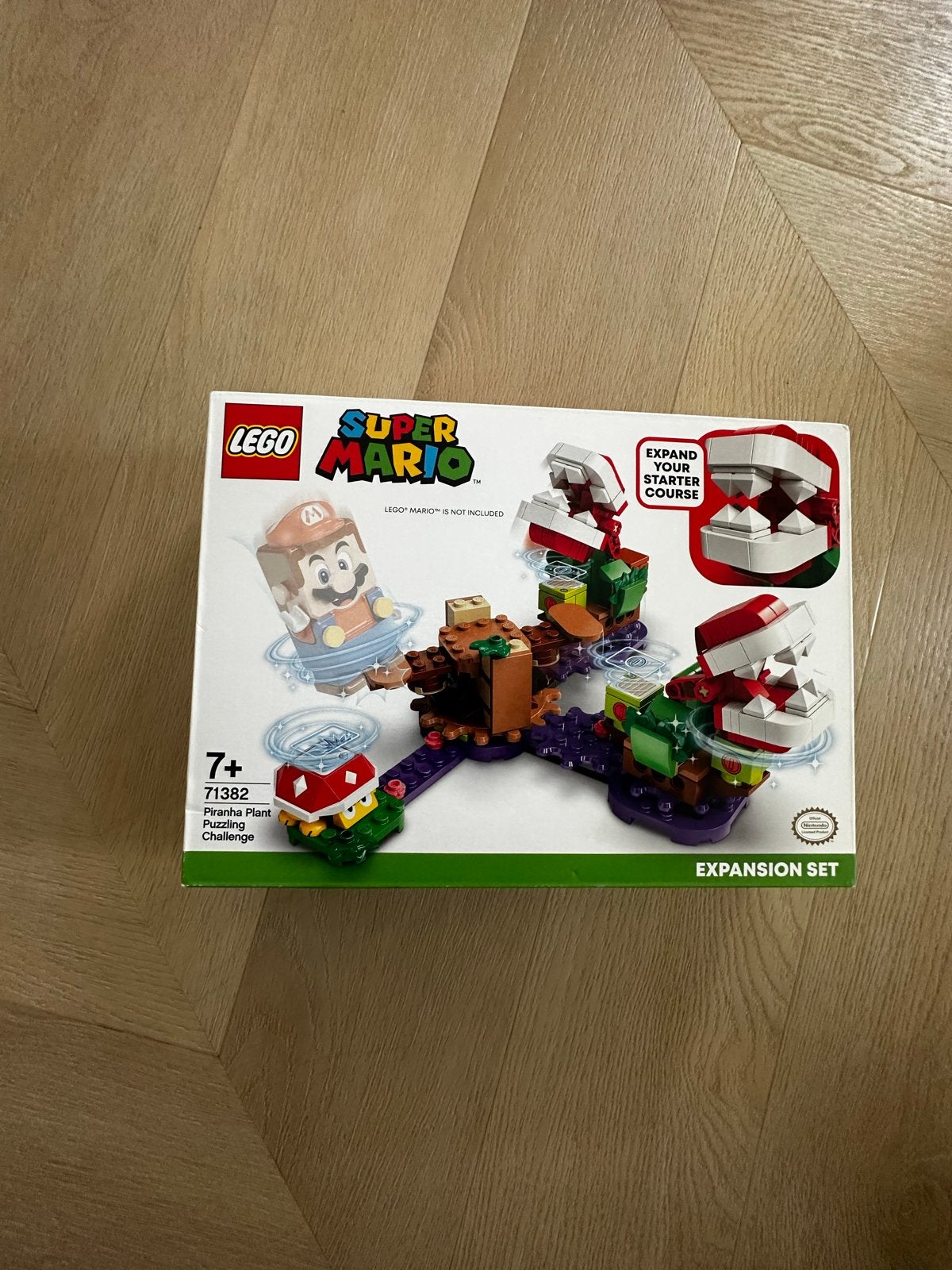 Lego Super Mario Piranha Plant Puzzling Challenge 71382, Ophalen, Lego, Zo goed als nieuw, Compleet
