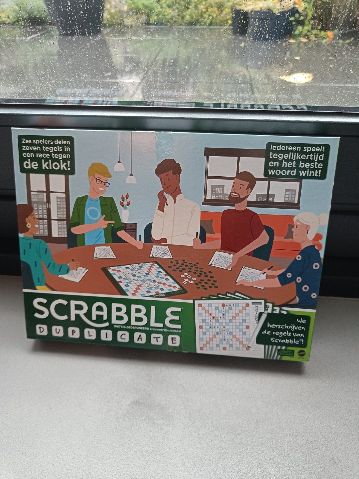 Scrabble Duplicate - nieuw, Drie of vier spelers, Ophalen of Verzenden, Nieuw, Mattel