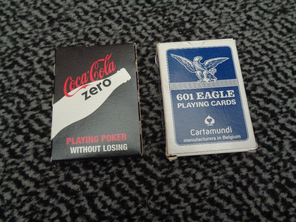 2 stuks Speelkaarten., Ophalen, Gebruikt, Speelkaart(en)