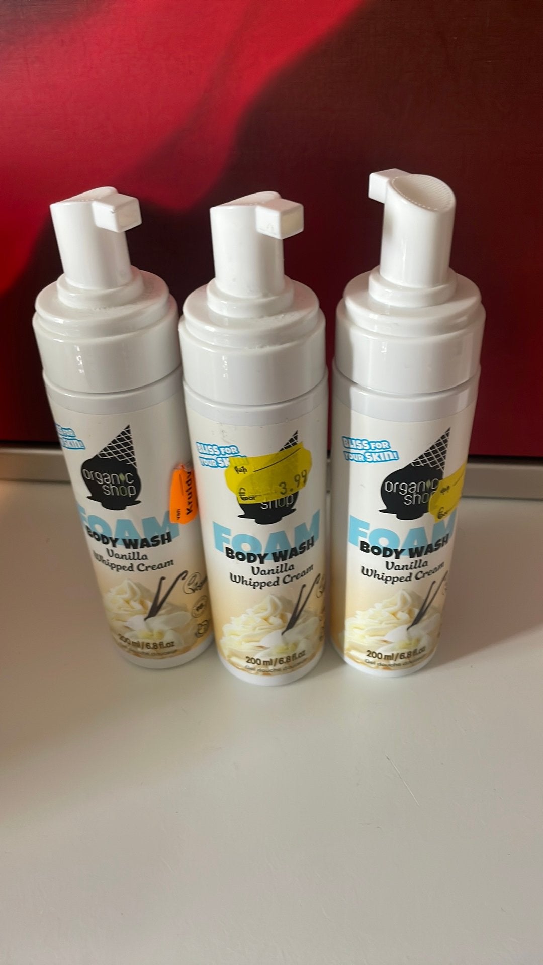Body Wash van Organic Shop, Ophalen of Verzenden, Nieuw, Bodylotion, Crème of Olie