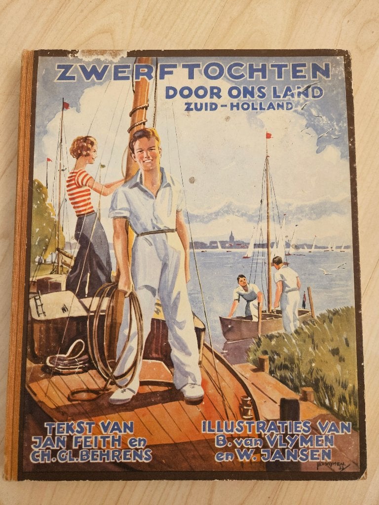 Zwerftochten door ons land Zuid-Holland COMPLEET, Boeken, Ophalen of Verzenden, Gelezen, Plaatjesalbum