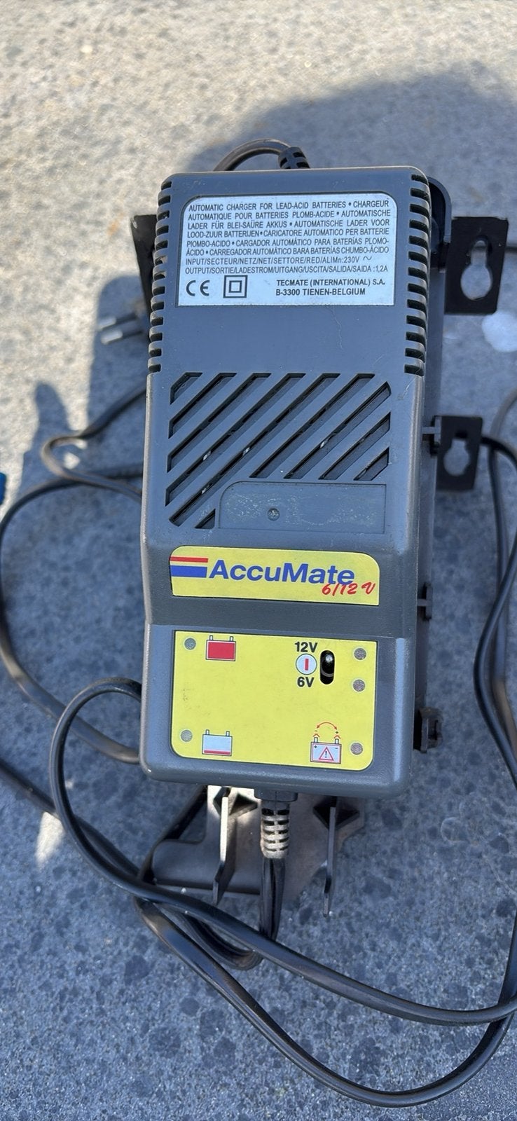 Acculader voor motoren, Ophalen of Verzenden, Zo goed als nieuw
