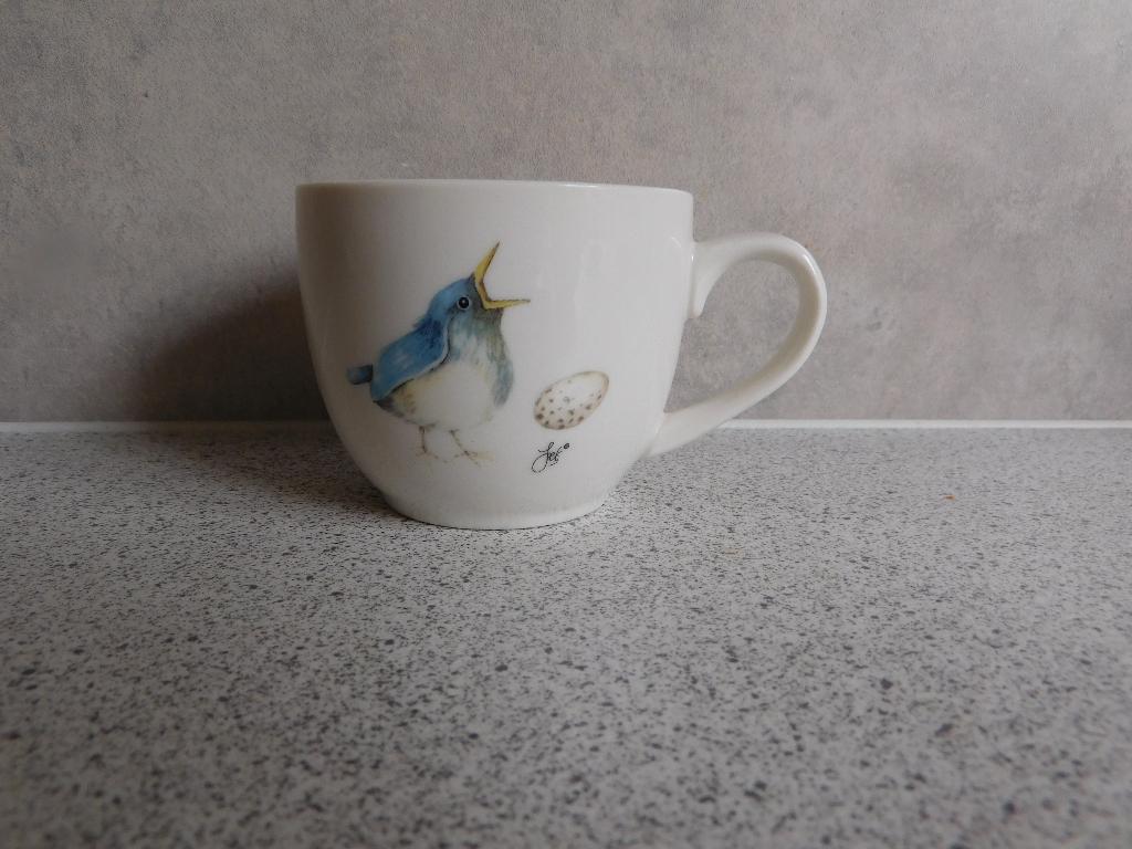 Kopje 6x8 cm. Pimpelmees Spring JET by ter Steege, Ophalen of Verzenden, Zo goed als nieuw, Overige stijlen, Kop(pen) en/of Schotel(s)