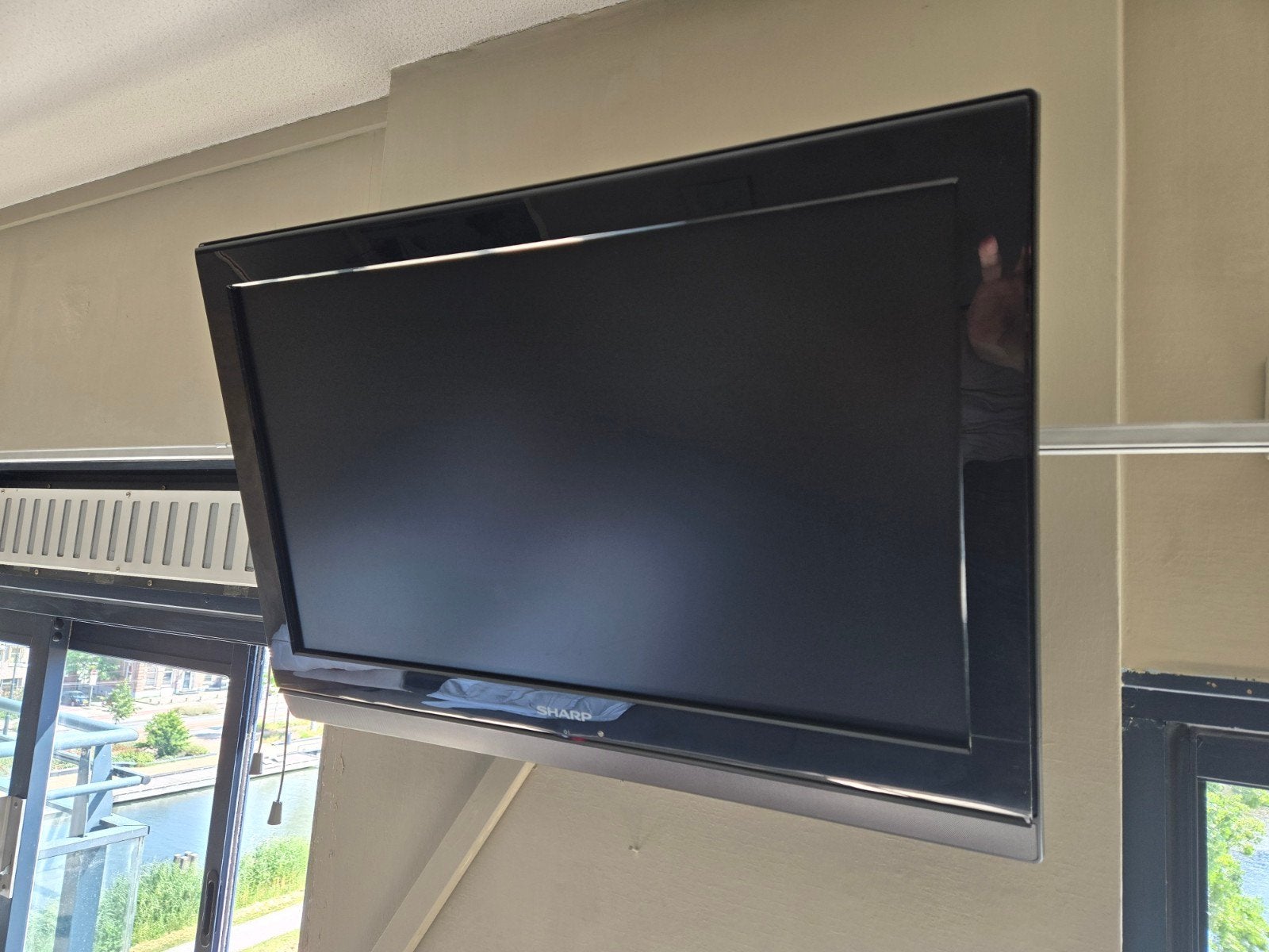 Sharp LCD TV - Gebruikt, Audio, Tv en Foto, Televisies, Ophalen, Gebruikt, 50 Hz, Sharp