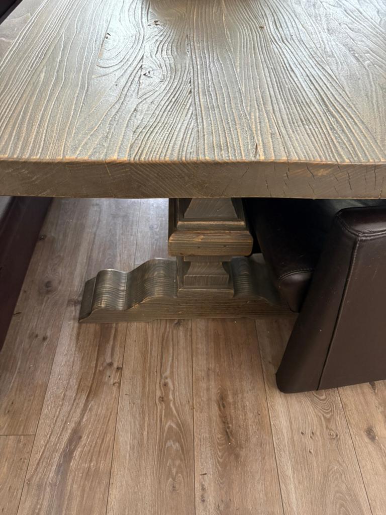 Kloostertafel, Huis en Inrichting, Tafels | Eettafels, Ophalen, 200 cm of meer, 50 tot 100 cm, Zo goed als nieuw