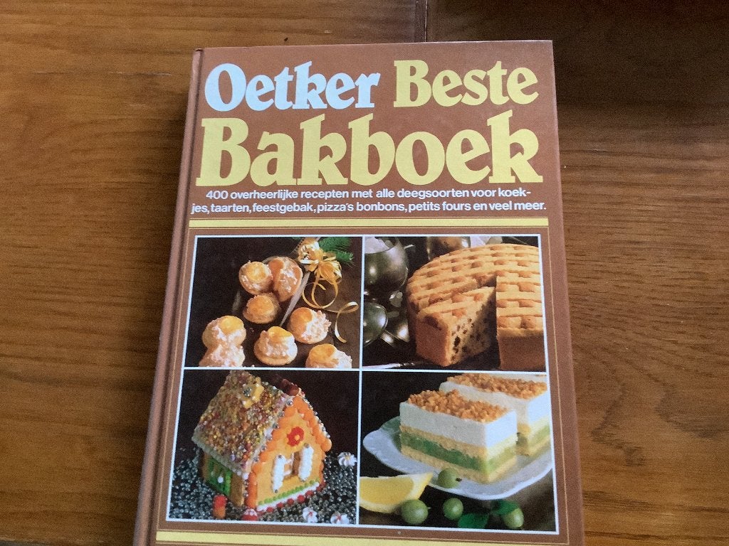 Dr  Oetker, beste bakboek, Taart, Gebak en Desserts, Overige gebieden, Ophalen, Gelezen