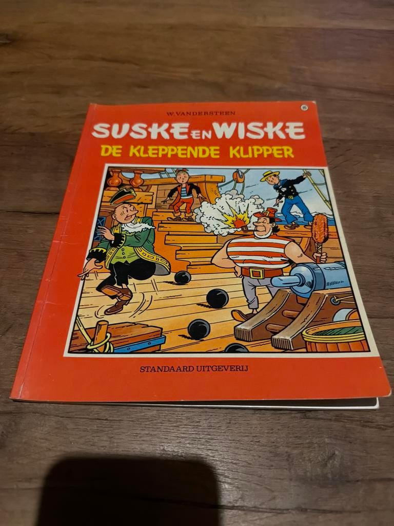Suske en Wiske - De Kleppende Klipper - 1e druk, Boeken, Stripboeken, Eén stripboek, Ophalen of Verzenden, Gelezen
