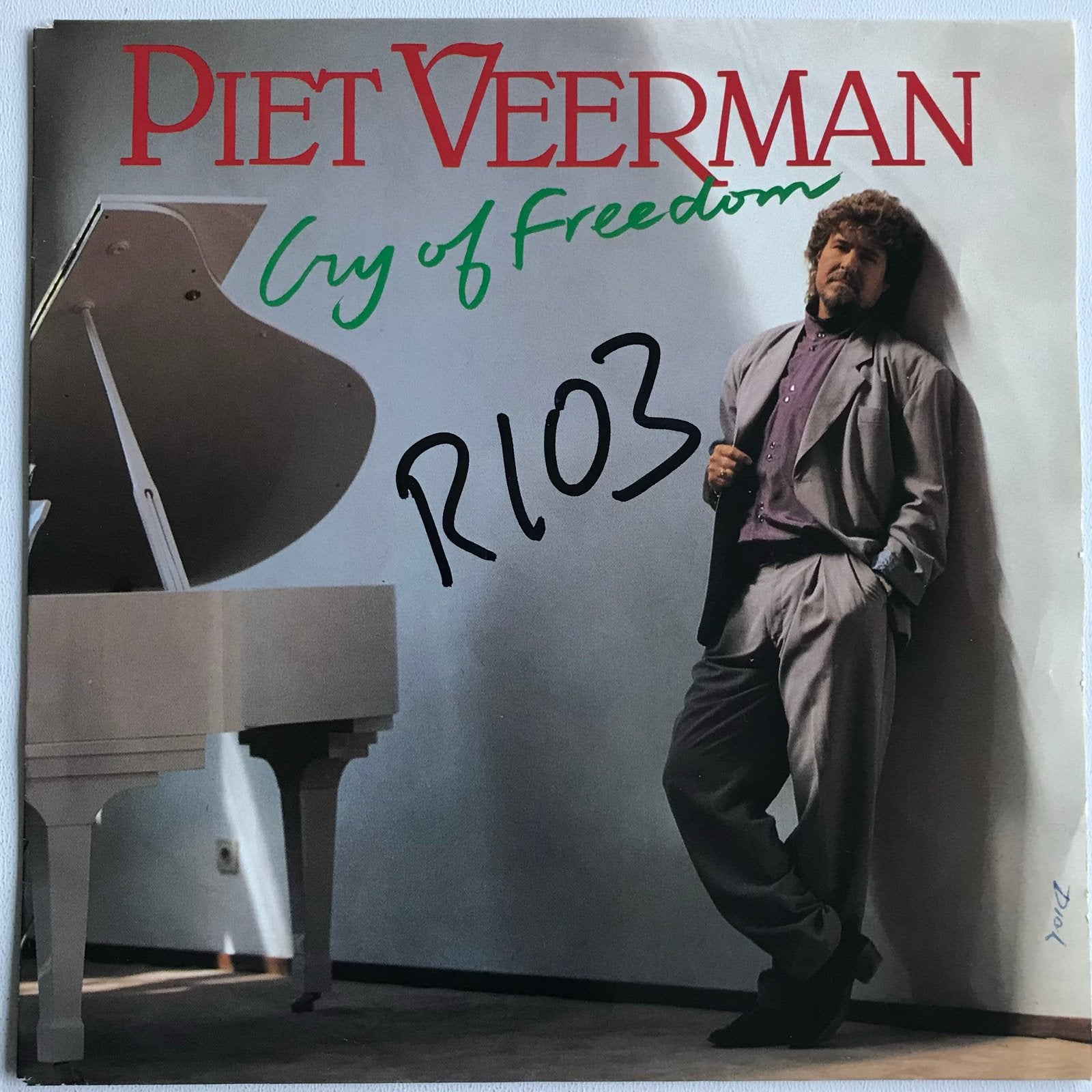 Piet Veerman - Cry of Freedom (Single), Ophalen of Verzenden, Gebruikt, 7 inch, Pop