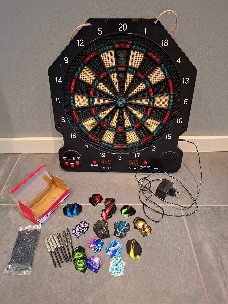 elektronisch dartbord, Sport en Fitness, Ophalen of Verzenden, Dartbord, Elektronisch