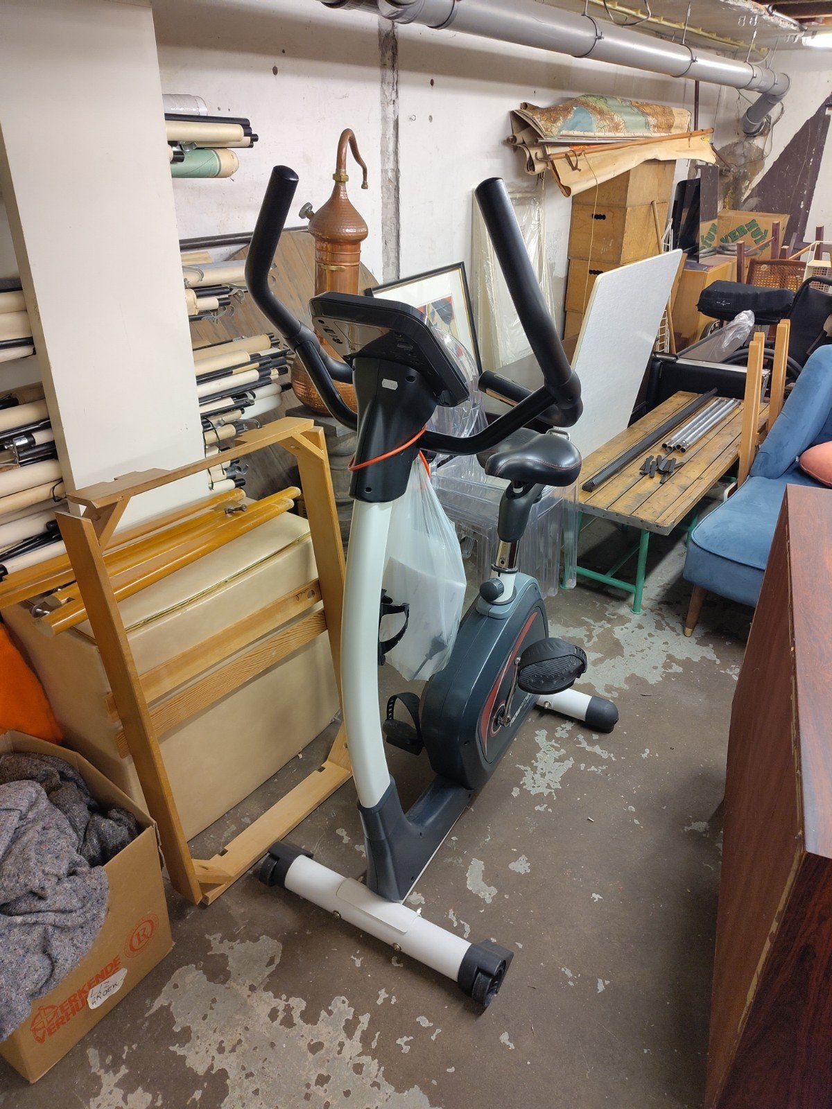 Flow Fitness Hometrainer Turner - Gebruikt, Ophalen, Gebruikt, Metaal, Benen