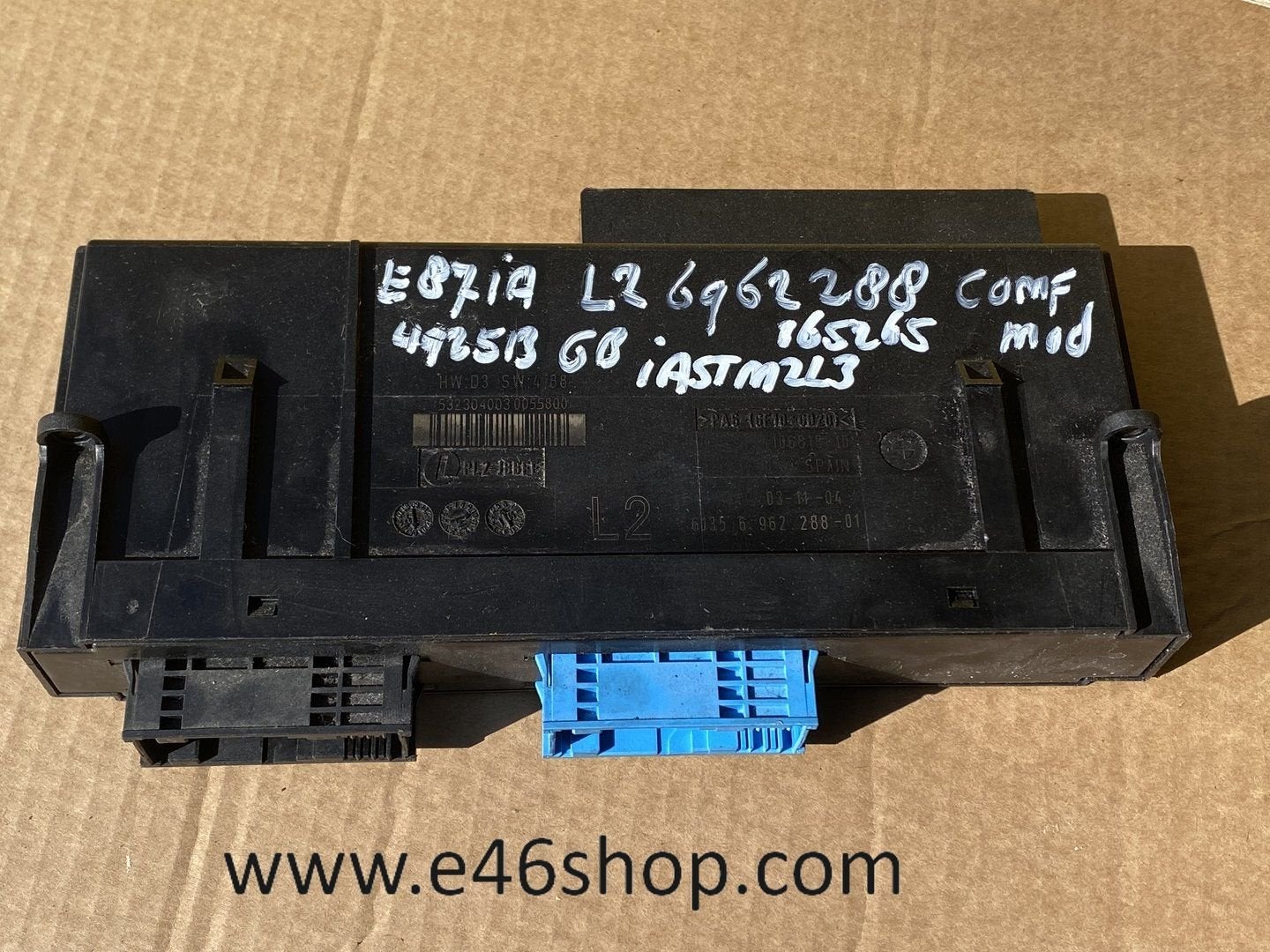 BMW 1 SERIE E87 COMFORT BODY CONTROLE MODULE OE 61356962288, Gebruikt, -, -, Ophalen of Verzenden