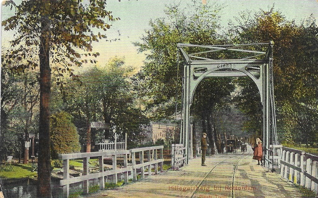 AK Rotterdam, Hillegersberg - Plaats Tivoli, Verzenden, Voor 1920, Gelopen, Zuid-Holland