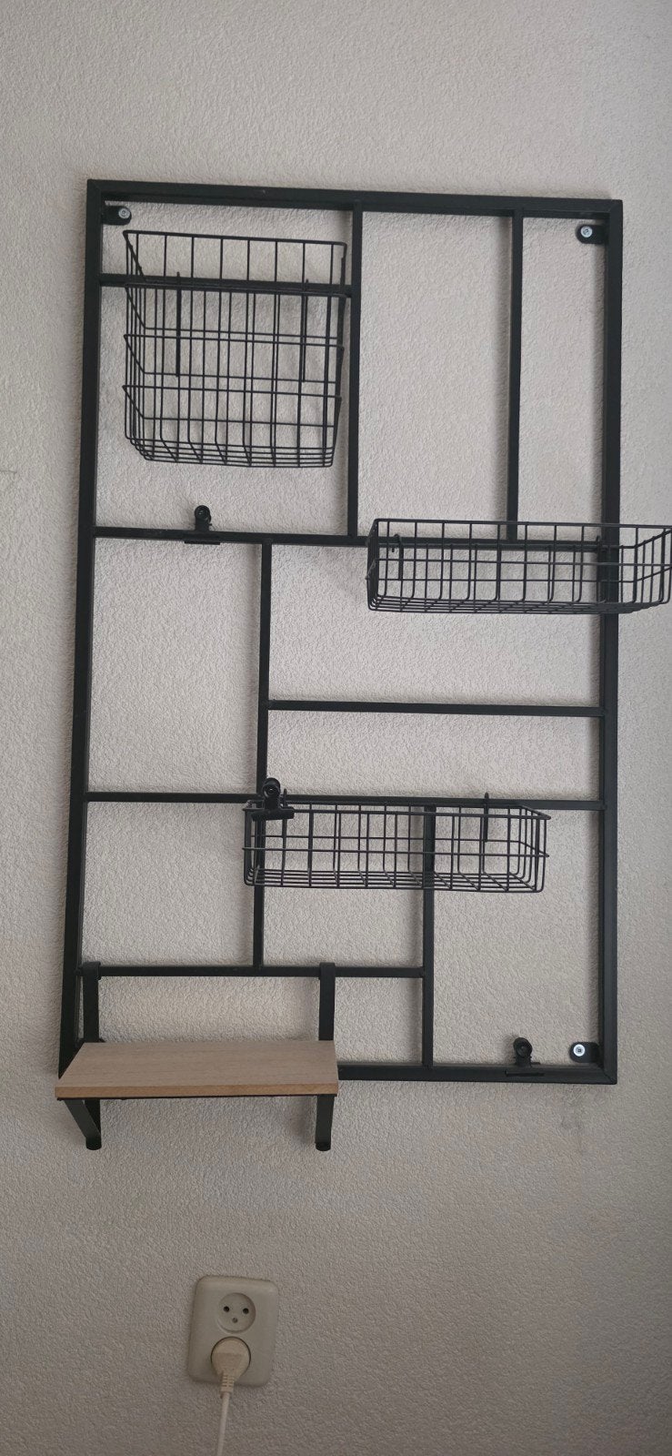 Xenos Wandrek XL met clips - 90x55x3 cm, Ophalen, Zo goed als nieuw