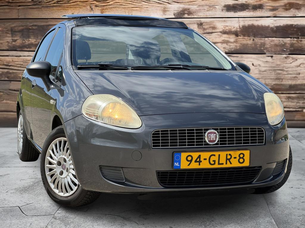 Fiat Grande Punto 1.2 Active | Schuifdak | Airco | 5dr., Auto's, Voorwielaandrijving, 1005 kg, Stof, 4 cilinders