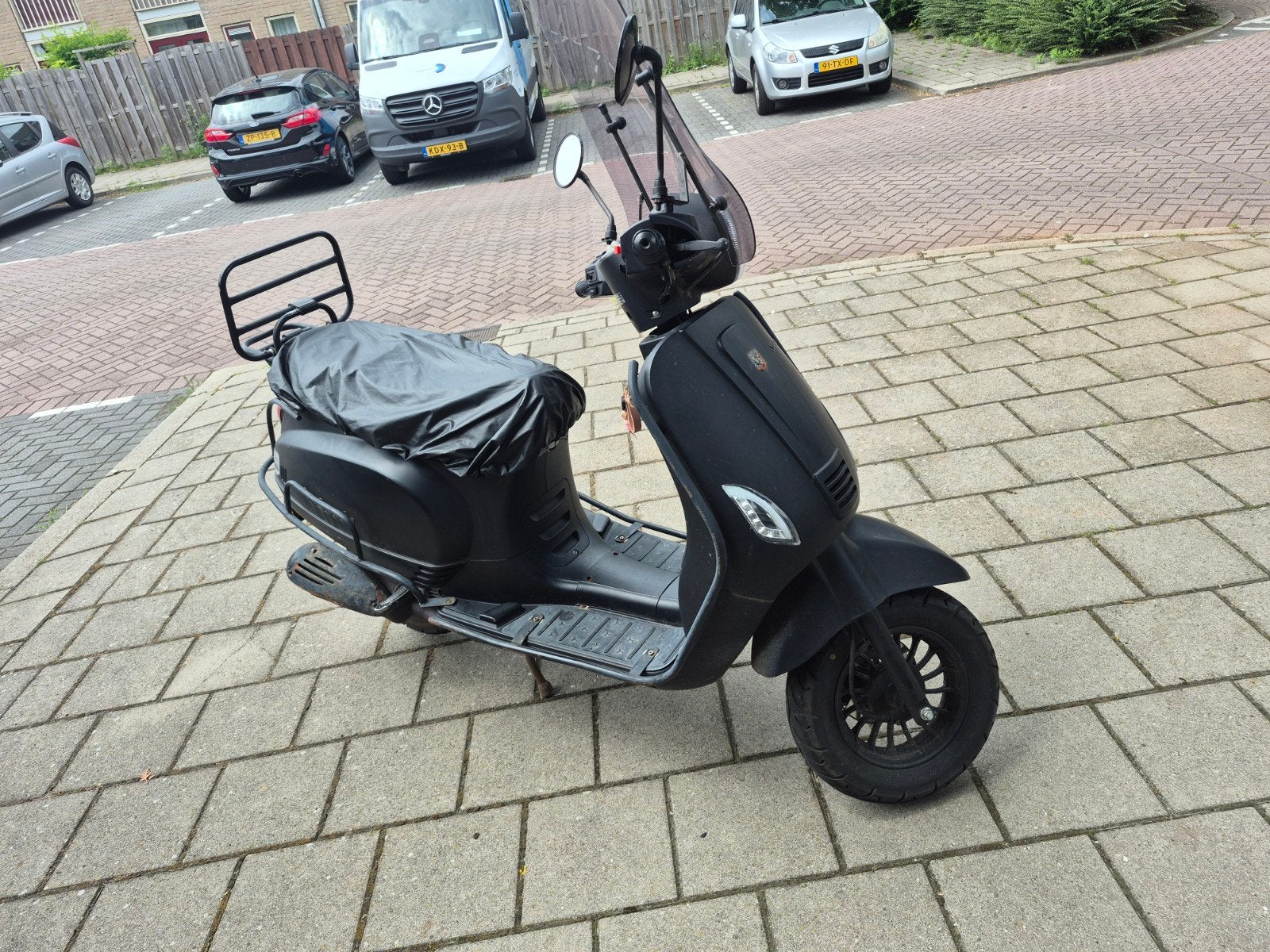 Snorscooter - Starten en lopen, weinig kilometers la souris, Ophalen of Verzenden, Gebruikt, Benzine, Overige merken