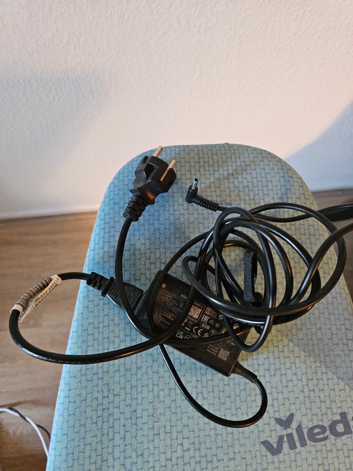 HP laptop oplader 65W, Computers en Software, Laptop-opladers, Ophalen, Gebruikt, HP