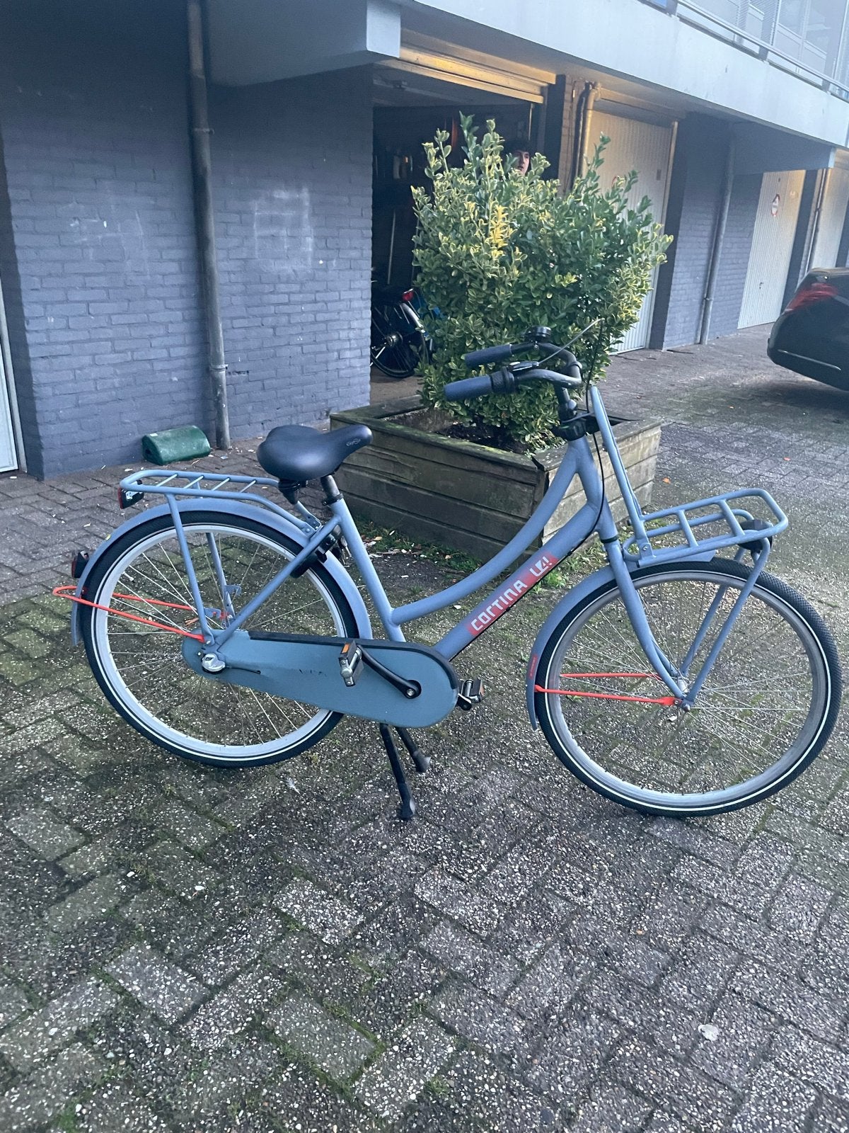 Cortina fiets blauw, licht gebruikt, Overige merken, Gebruikt, Versnellingen, Ophalen of Verzenden