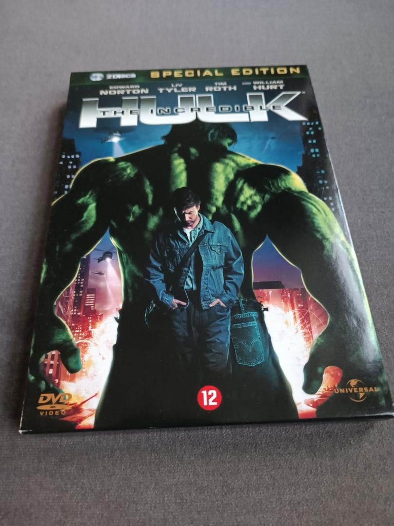 The incredible hulk - dvd, Alle leeftijden, Ophalen of Verzenden, Zo goed als nieuw