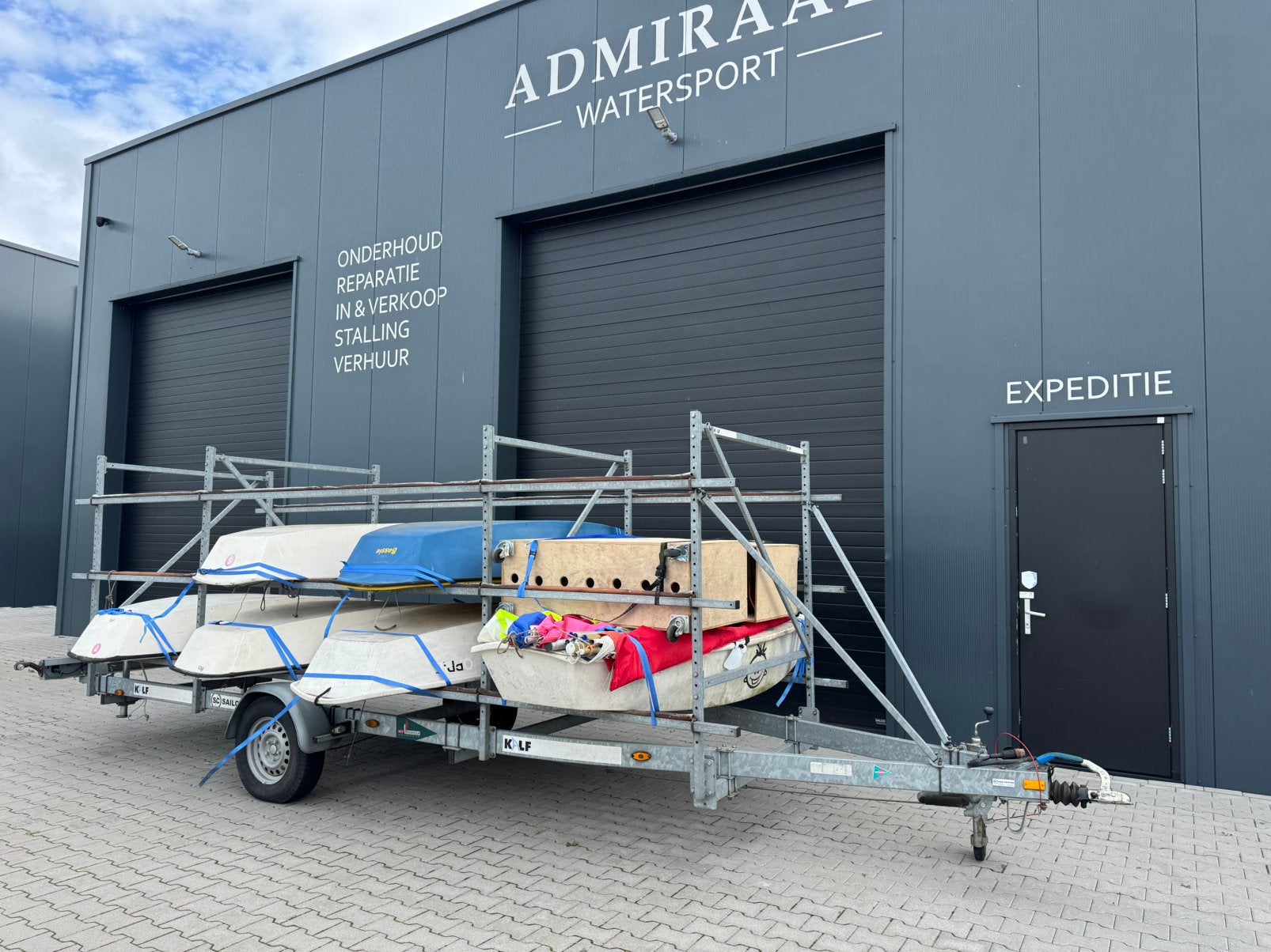 Opbouw voor optimisten en voor kano’s, Kalf, Info@admiraal-watersport.nl, Westrak 15, Ophalen of Verzenden