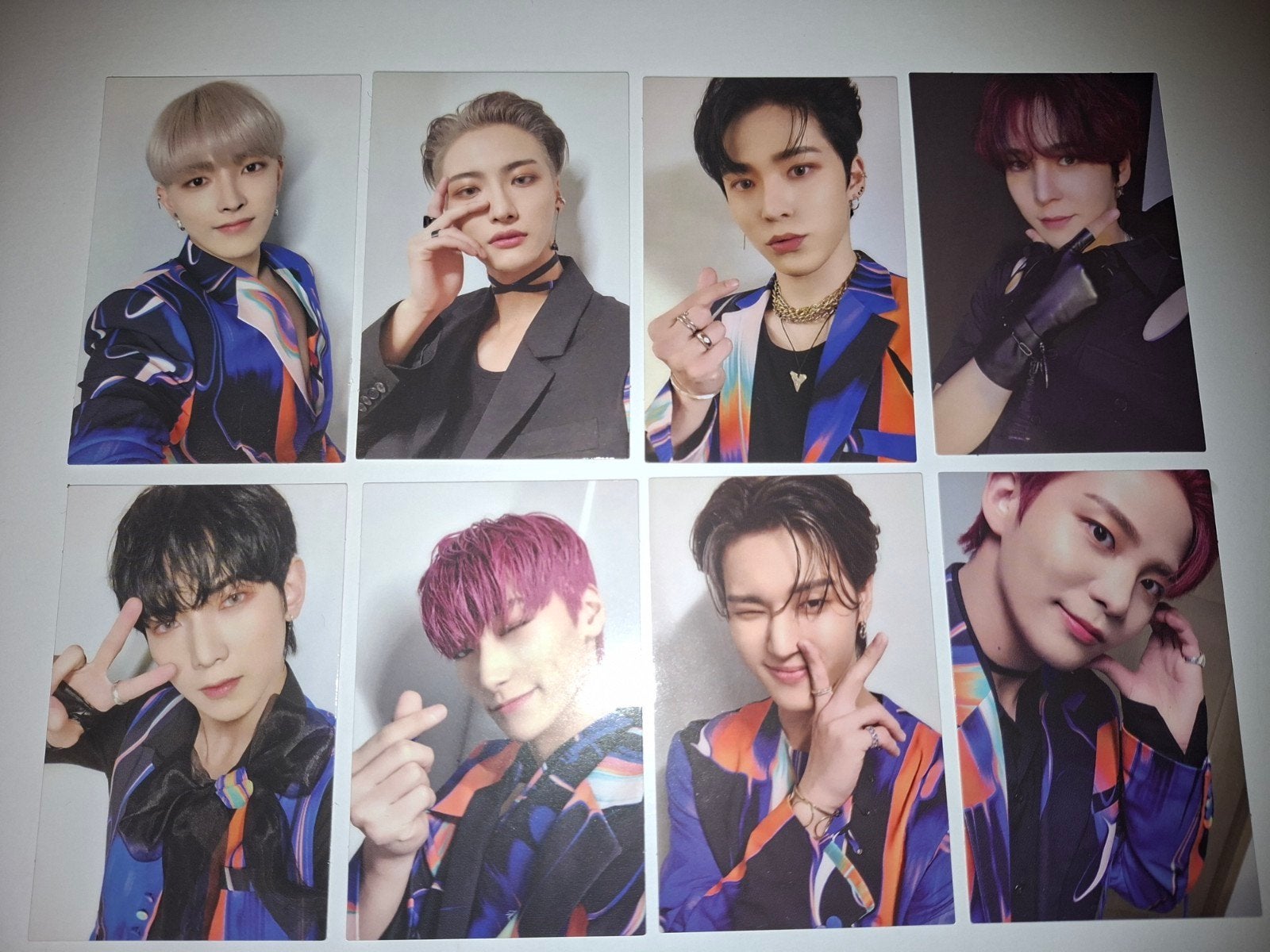 Ateez Fever part 2 photocards, Verzenden, Zo goed als nieuw, Foto of Kaart
