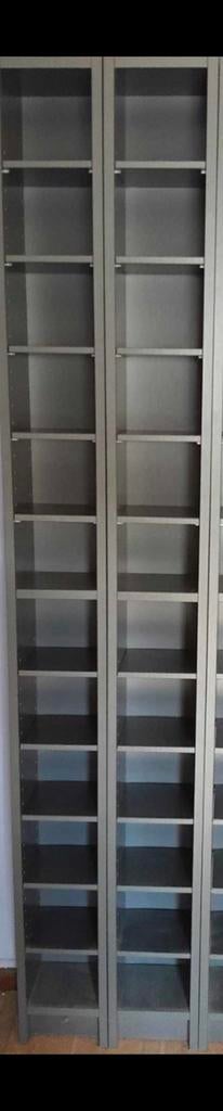 IKEA cd kast opberg meubel gnedby 2x antraciet, Ophalen, 25 tot 50 cm
