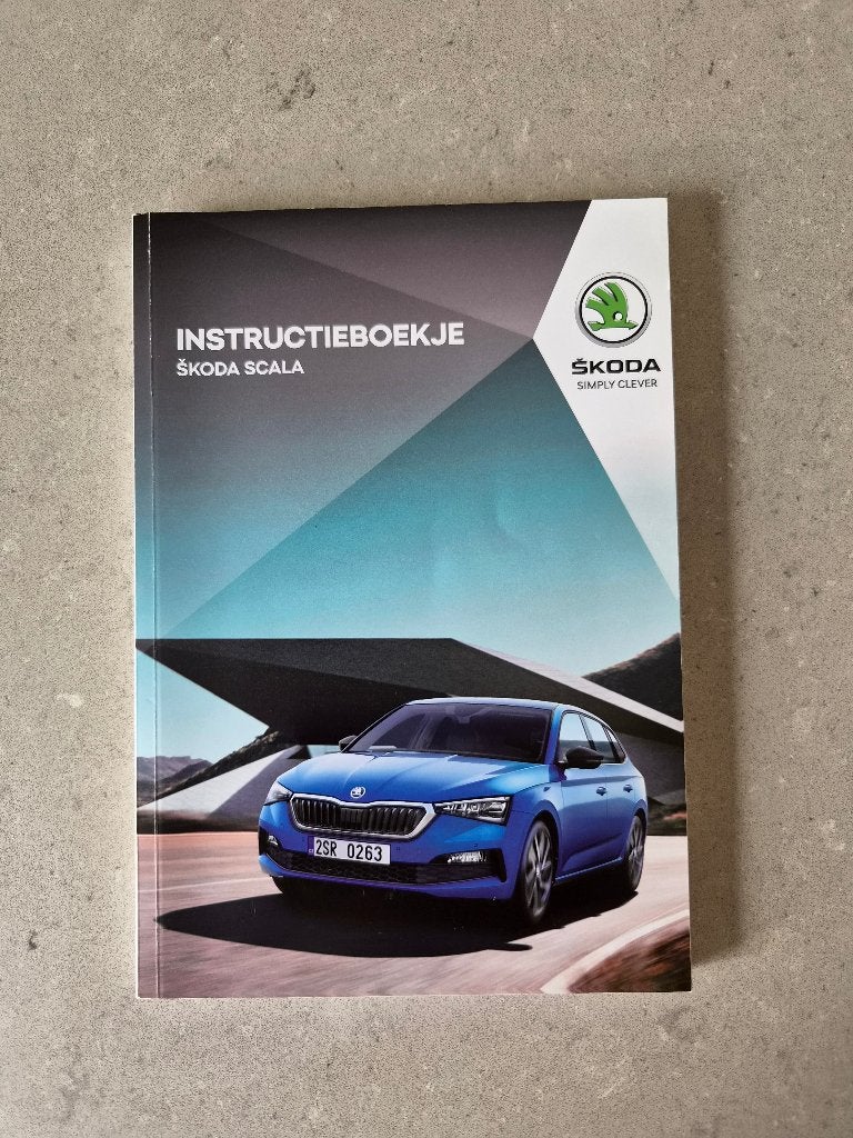 NIEUW Skoda Scala Instructieboek (2019-2024) Handleiding NL, Ophalen of Verzenden
