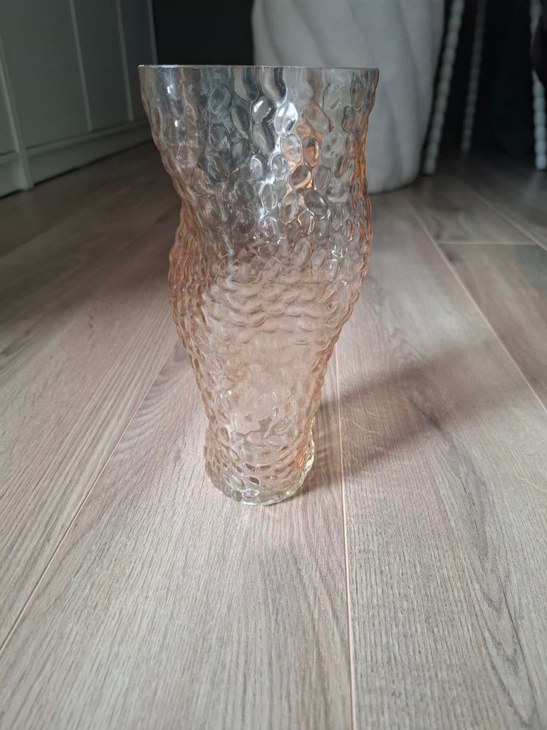 Leuke glazen vaas met organische textuur, Ophalen