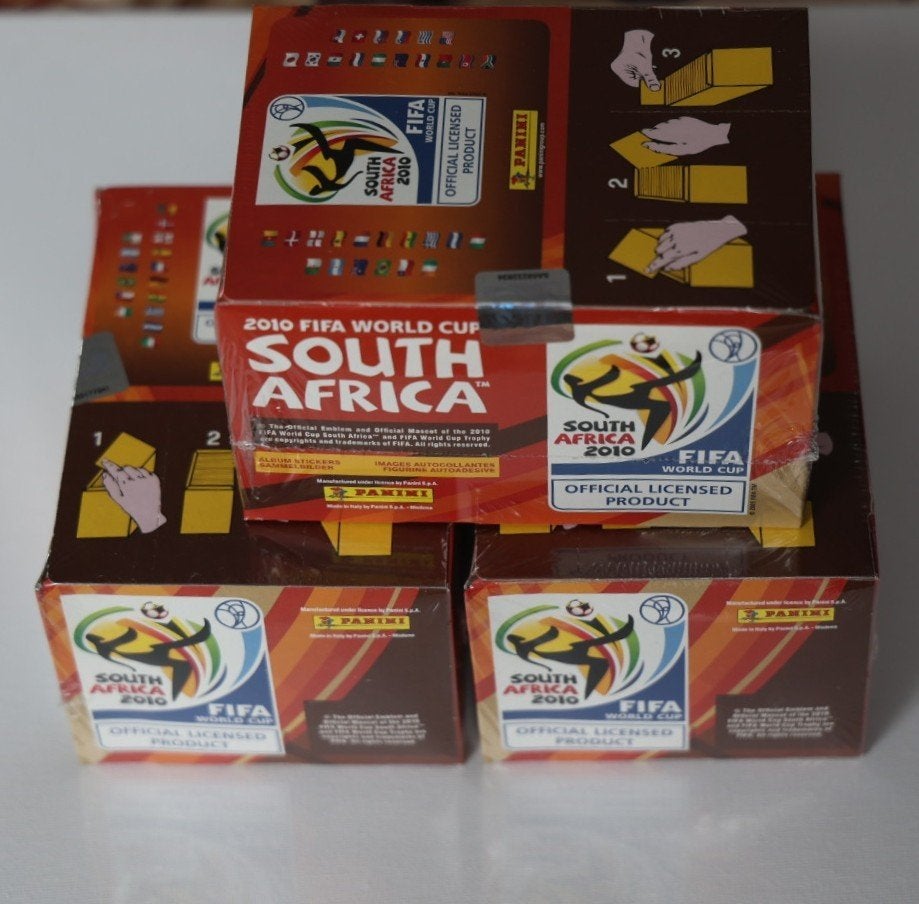 FIFA World Cup 2010 Panini box sealed (100 packs), Ophalen of Verzenden, Nieuw, Buitenlandse clubs, Poster, Plaatje of Sticker