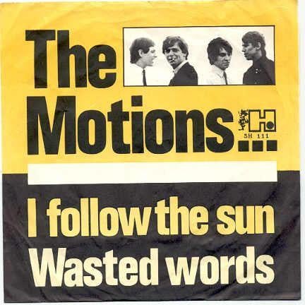 Nederbeat- The Motions- Wasted Words, Cd's en Dvd's, Gebruikt, Verzenden, 7 inch, Fotohoes