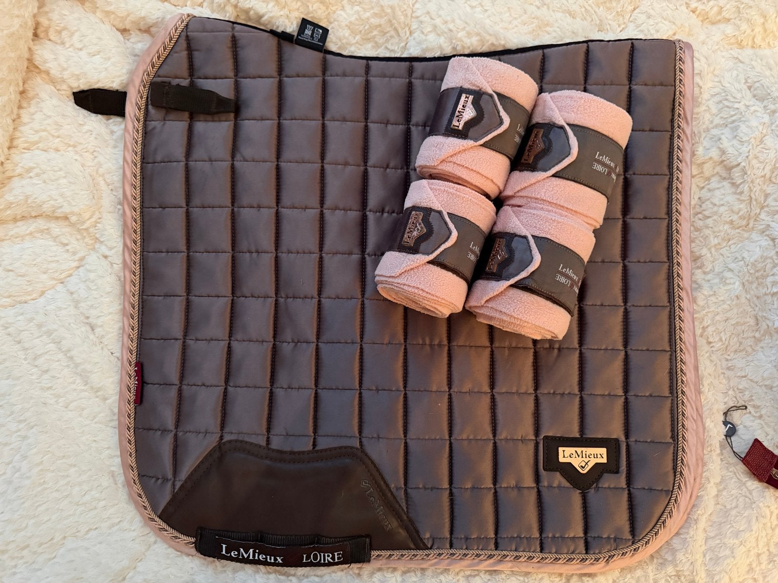 Lemieux truffle loire dekje+bandages full, Ophalen of Verzenden, Zo goed als nieuw, Dressuur