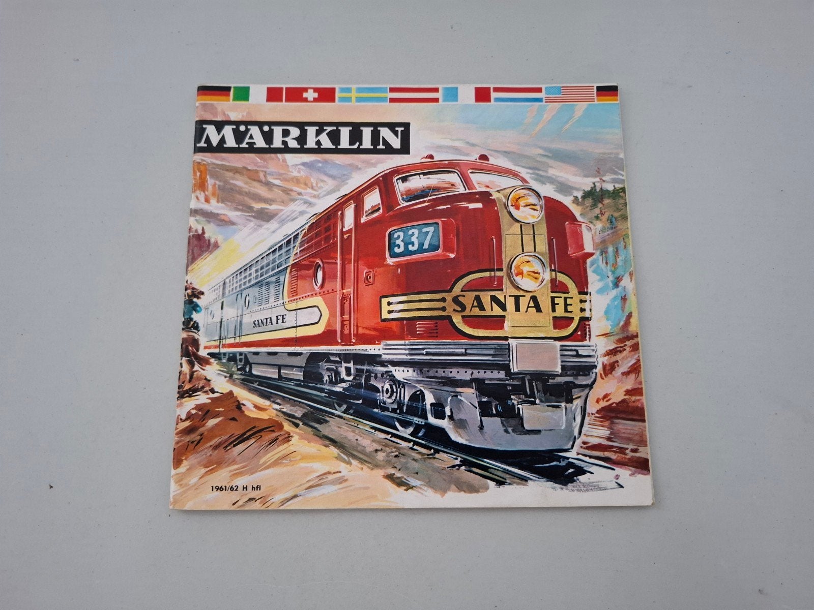 Marklin H0 catalogus 1961/62 Nederlandstalig, Gelijkstroom of Wisselstroom, Zo goed als nieuw, Märklin, Boek, Tijdschrift of Catalogus