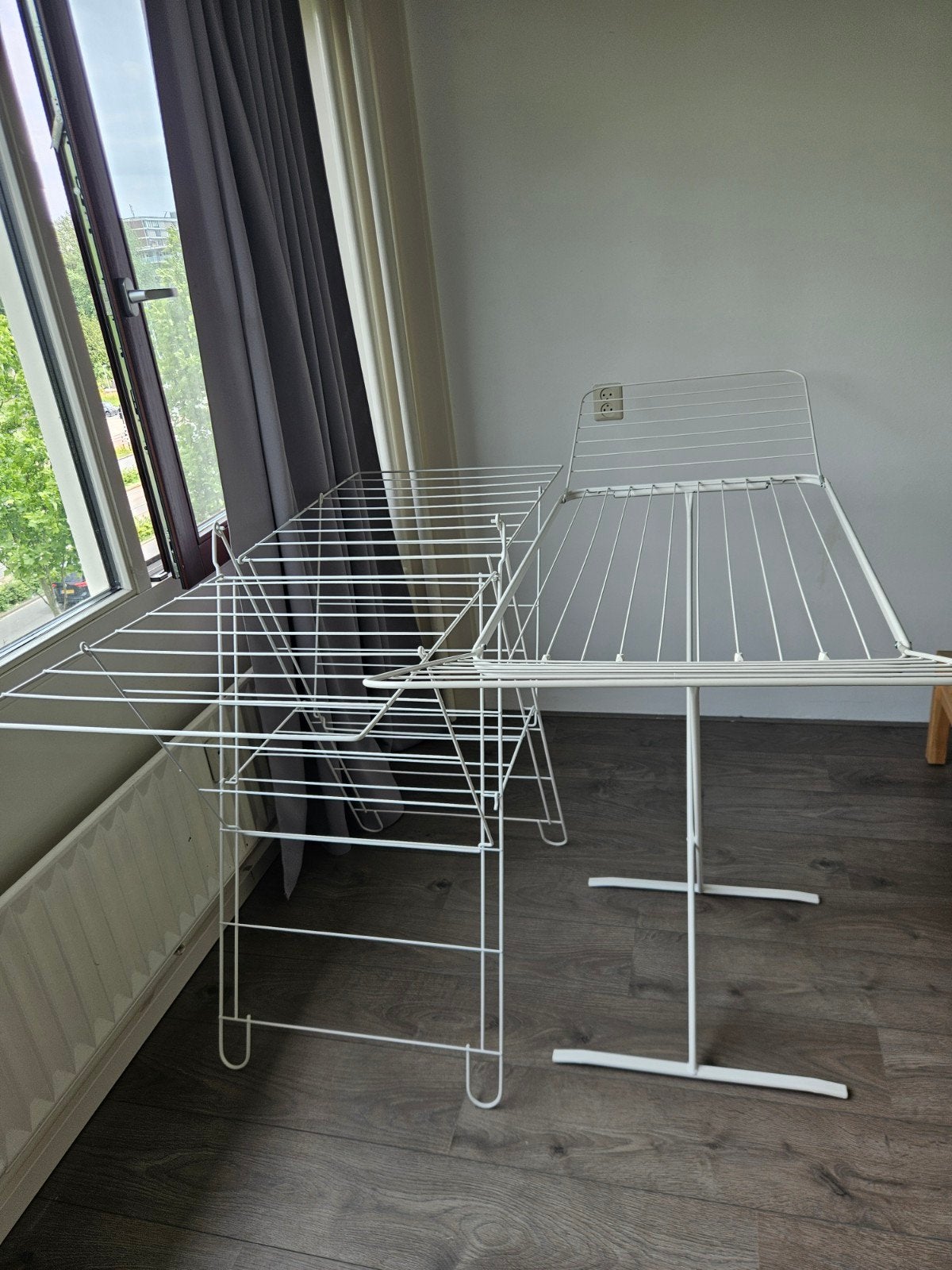 Wit wasrek - Handig en opvouwbaar, Ophalen of Verzenden, Gebruikt, Wasrek