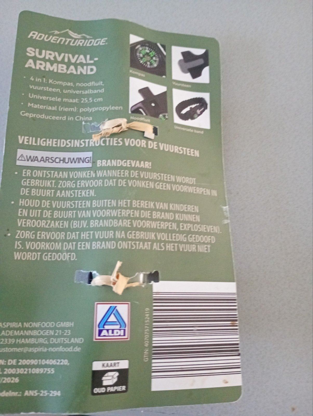 Survival Armband, nieuw, Ophalen of Verzenden
