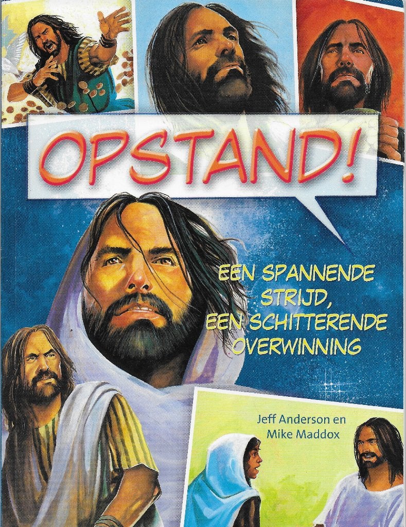 Bijbel stripboek: Opstand, Eén stripboek, Ophalen of Verzenden, Zo goed als nieuw