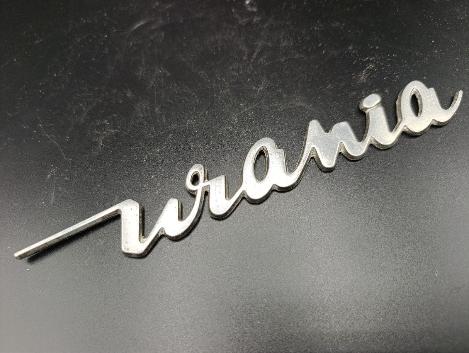 originele, zeer zeldzame badge: Fiat 1100 Urania, ca 1961, Ophalen of Verzenden, Zo goed als nieuw, Auto's