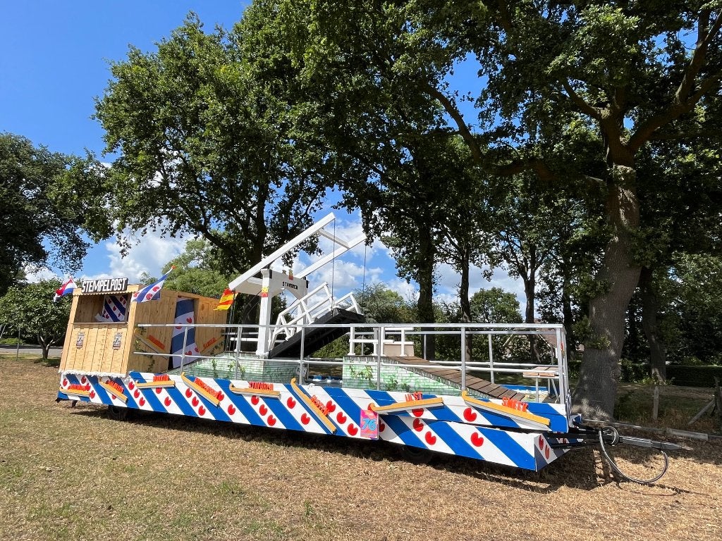 Unieke Feestwagen/Praalwagen - Elfstedentocht, Ophalen, Gebruikt, Versiering, Carnaval