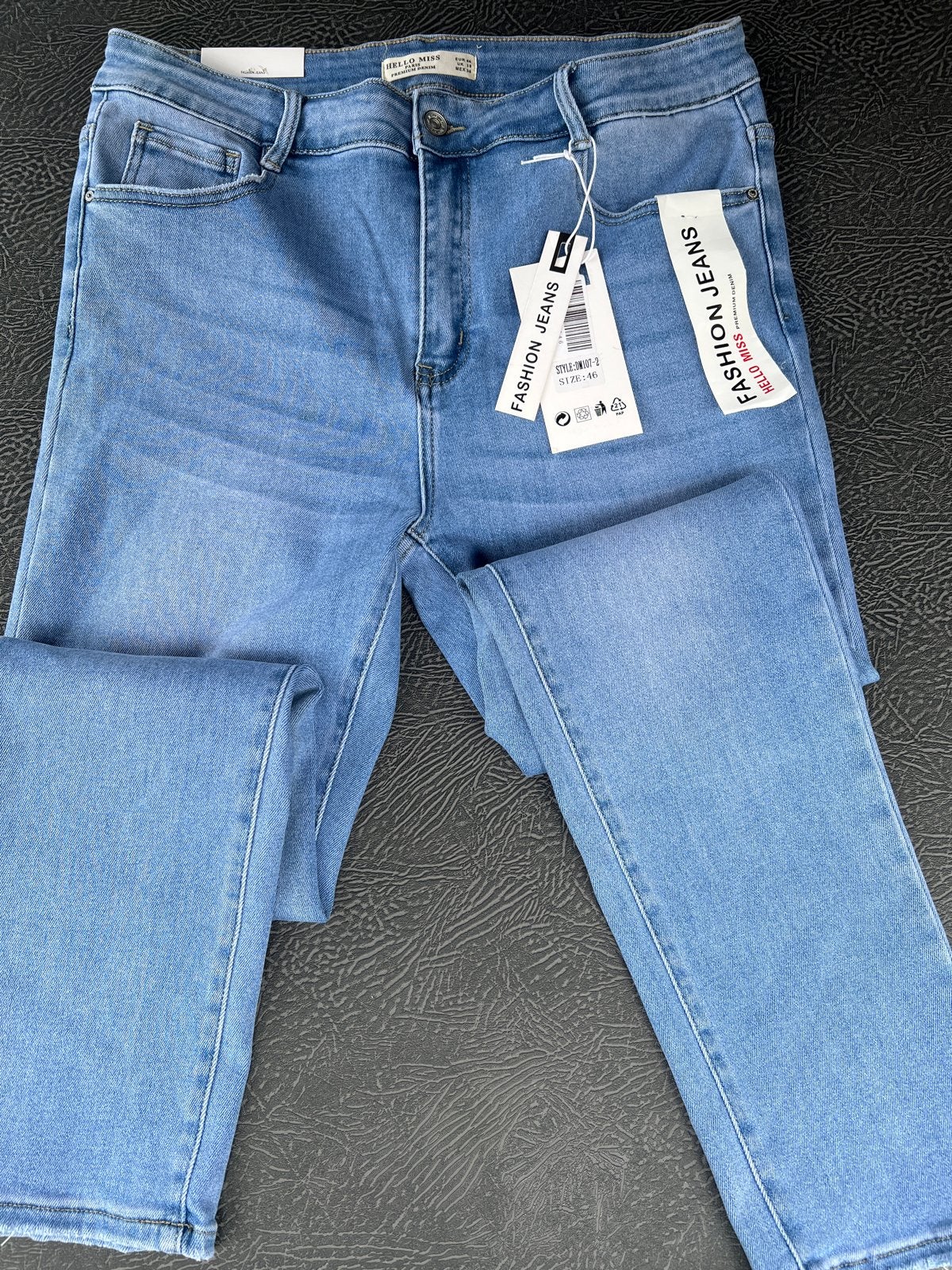 Nieuwe Hello Miss Jeans - Maat 46/3XL, Ophalen of Verzenden, Nieuw, Blauw, Overige jeansmaten
