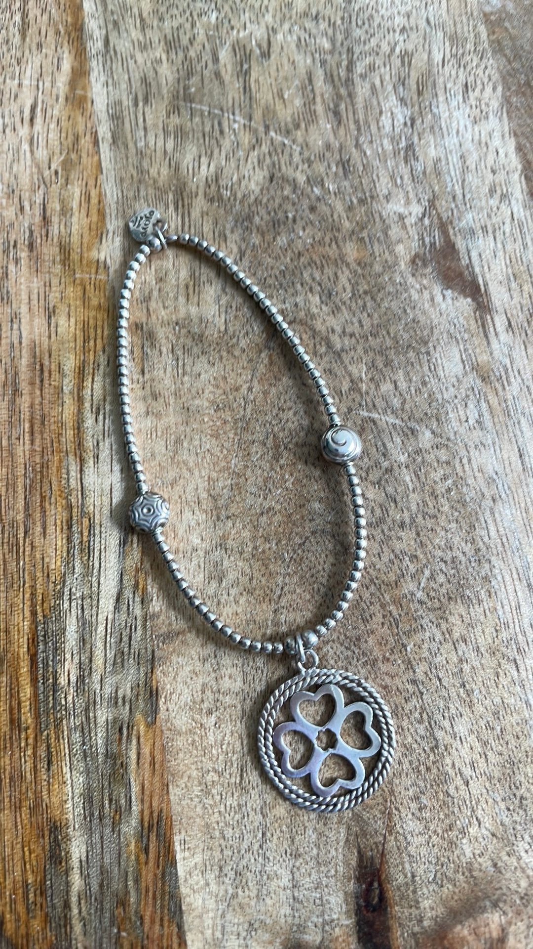 Joy jewellery Bali armband, Ophalen of Verzenden, Zo goed als nieuw, Met bedels of kralen, Zilver