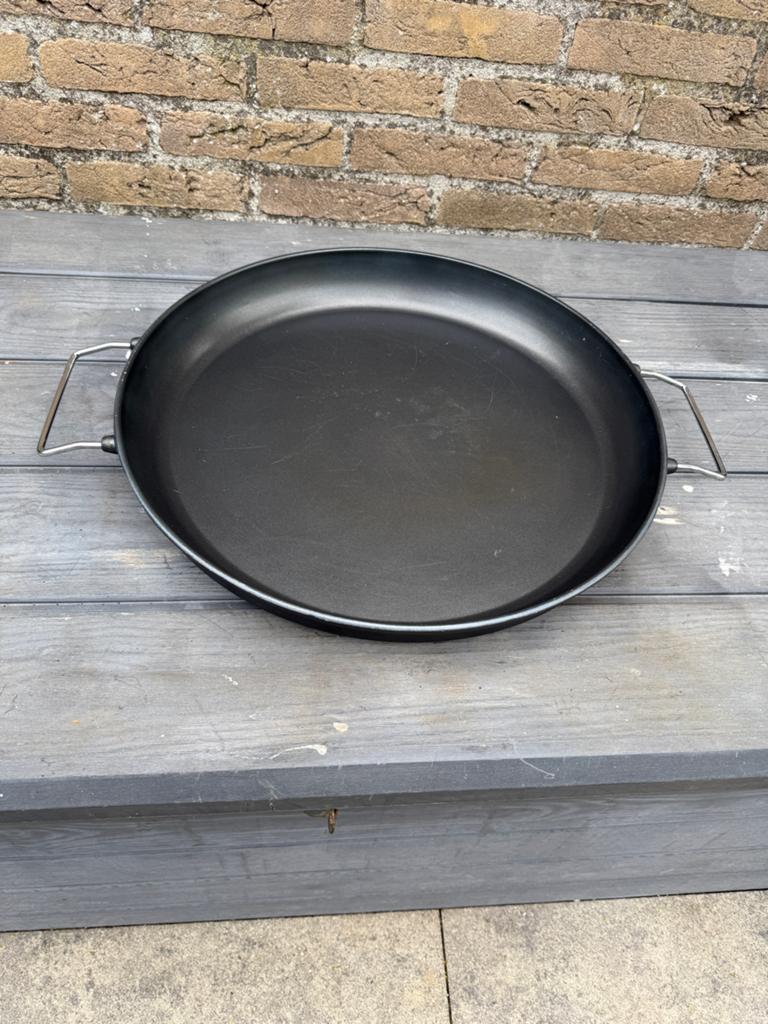 Cadac paella pan 47 cm, Ophalen of Verzenden, Zwart, Metaal, Overige typen