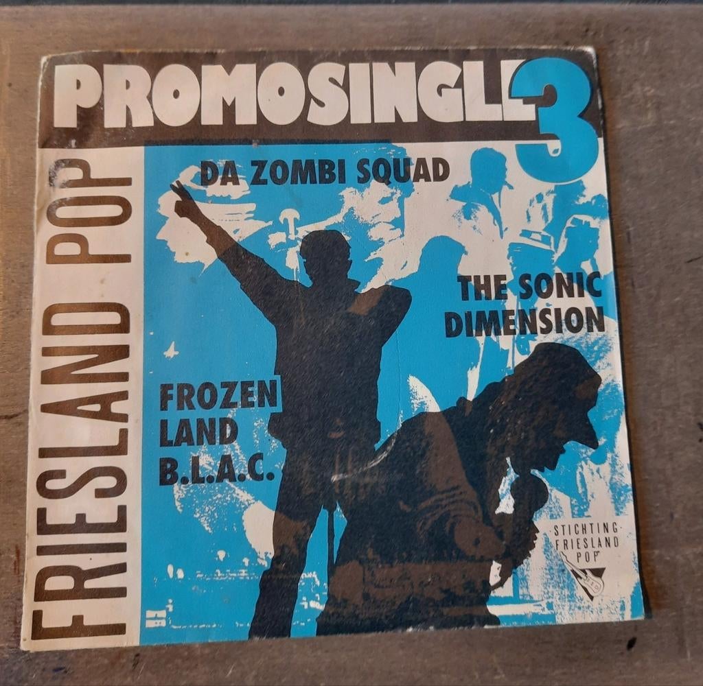 Friesland Promo Single 3 - Hip Hop (Zombi Squad)GERESERVEERD, Cd's en Dvd's, Vinyl Singles, Ophalen of Verzenden, Zo goed als nieuw