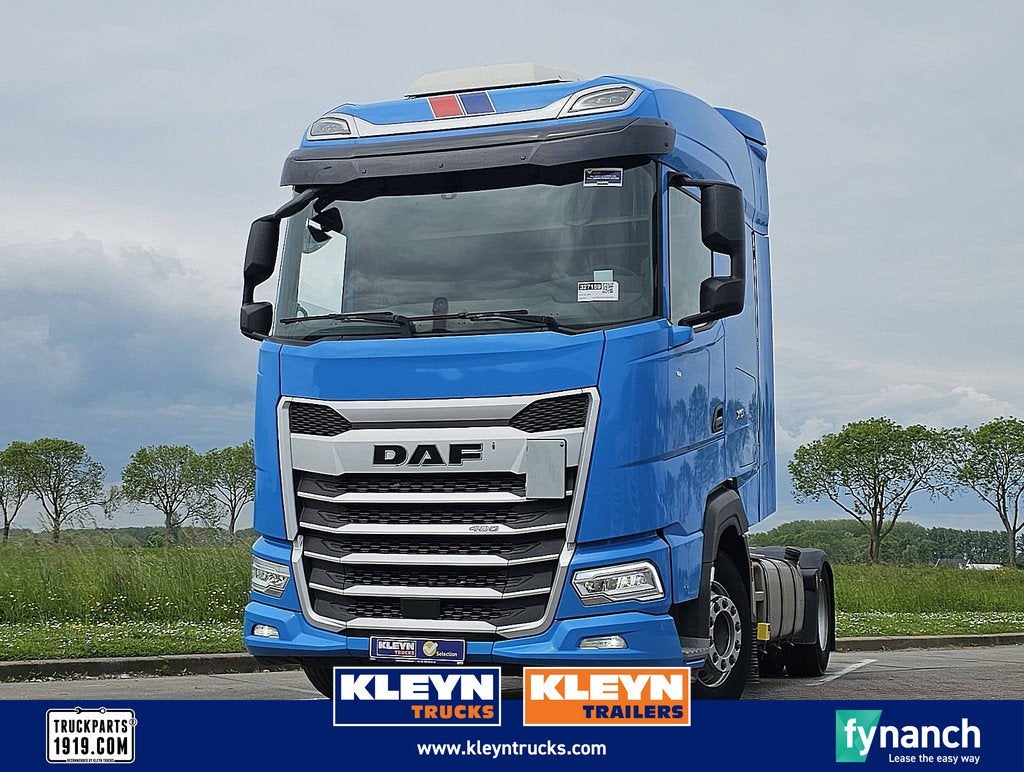DAF XG 480 intarder 2x tanks, Automaat, Euro 6, Blauw, Bedrijf