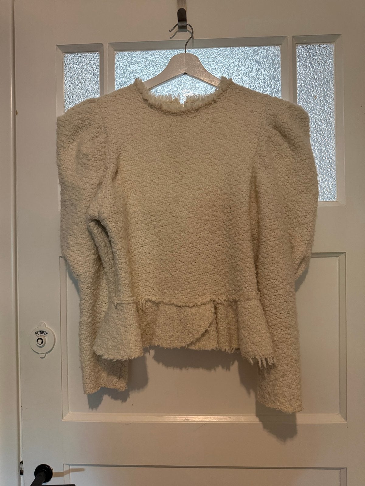 Isabel Marant Giamili top - Franse maat 42, Beige, Maat 42/44 (L), Ophalen of Verzenden, Zo goed als nieuw