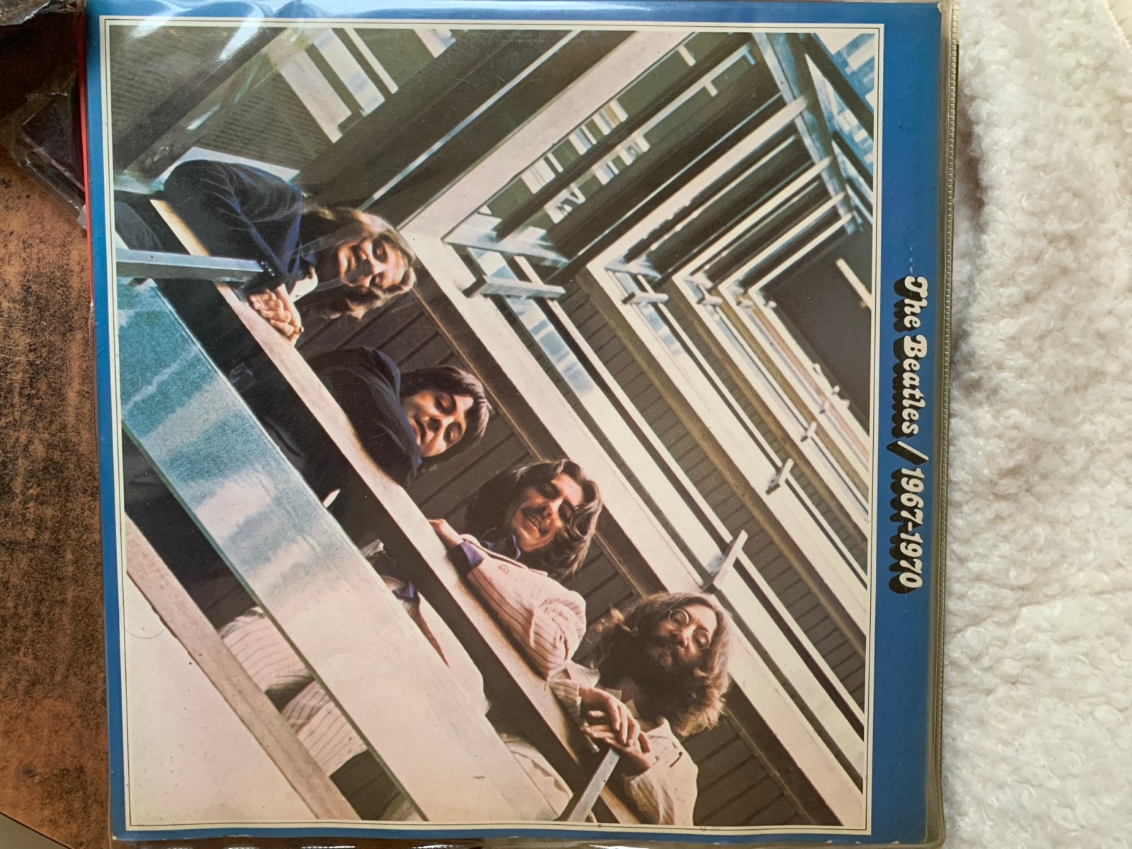 The Beatles - 1962-1966 (Rode Album) & 1967-1970 (Blauwe Alb, Cd's en Dvd's, Vinyl | Pop, Gebruikt, Ophalen of Verzenden, Dubbel-LP