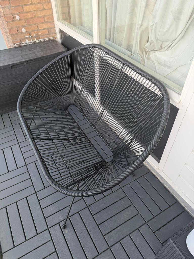 JYSK BANK balkon/tuin, Ophalen, Gebruikt