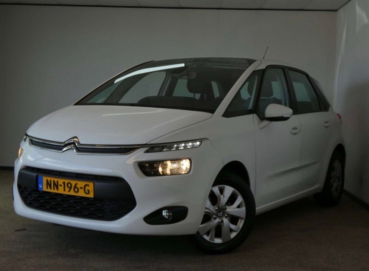 Citroën C4 VTi 120pk 2013 Wit, Auto's, Voorwielaandrijving, 1227 kg, Stof, 4 cilinders