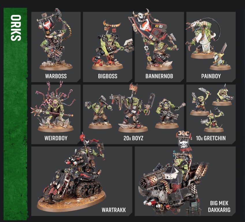 Warhammer 40K Orks uit Armageddon set, Ophalen of Verzenden, Nieuw, Warhammer, Figuurtje(s)