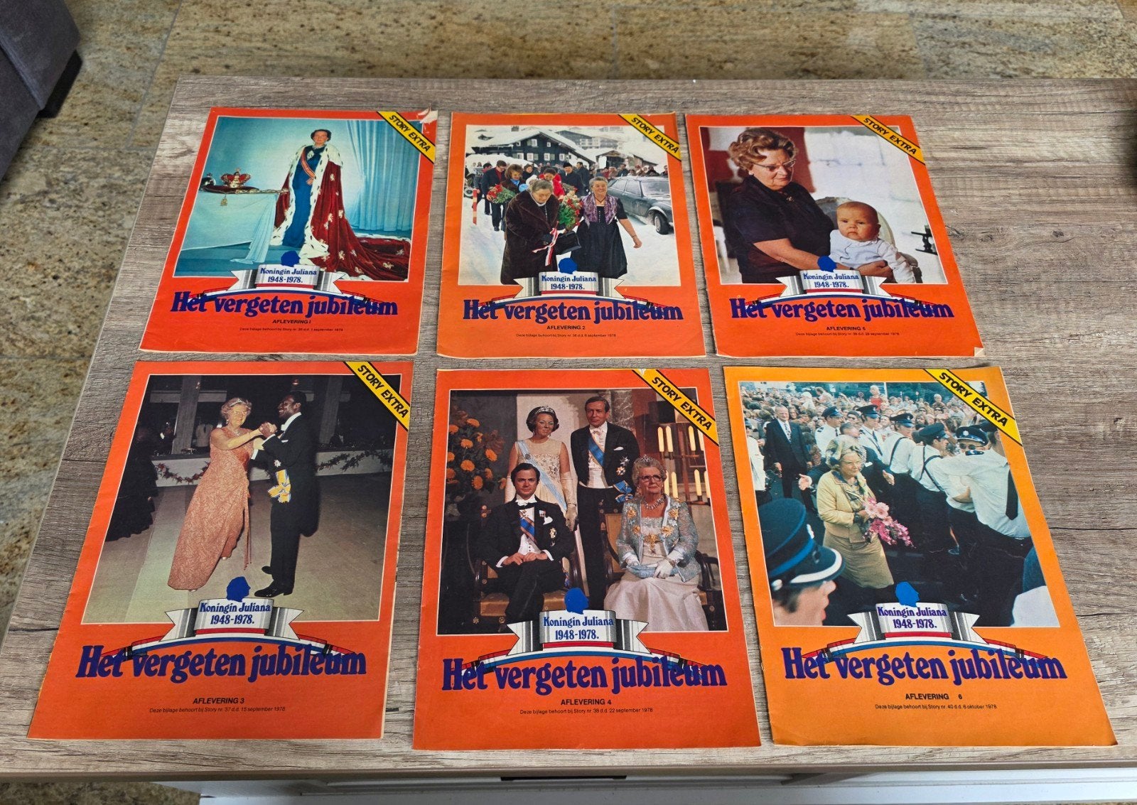 Story Extra: Koningin Juliana 1948-1978 (6 delen), Boeken, Ophalen of Verzenden, Gelezen, Gossip of Showbizz